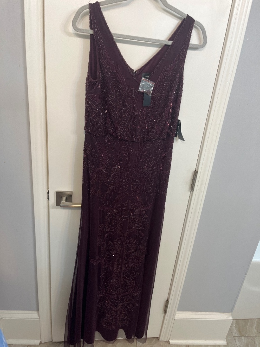 NWT Adrianna Papell  x BHLDN beaded dress
